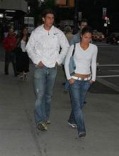 Spainish tennis player Rafael Nadal with his girlfriend.jpg