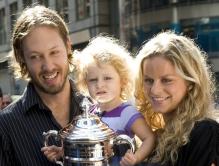 Kim Clijsters and her daughter Jada and husband Brian Lynch in NY.JPG