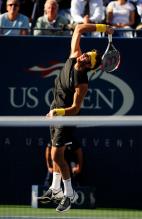 Del Potro hits a jump serve.JPG