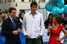 Del Potro is interviewed by CBS.JPG