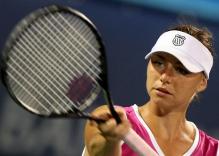 Vera Zvonareva gestures with her racket.JPG
