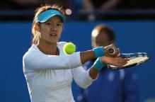 Li Na backhand slice shot preparation.JPG