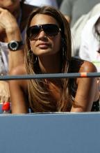 Mardy Fish's girlfriend Stacey Gardner looks on during the 2010 US Open.JPG