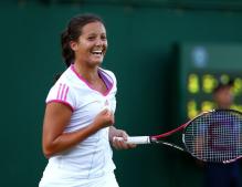 Laura Robson smiles after winning her first round 2011 Wimbledon match.JPG