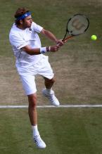 Mardy Fish 2 handed backhand approach shot at Wimbledon 2011.JPG