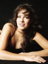 Ana Ivanovic in a brown dress.jpg