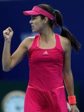 Ana Ivanovic right fist celebration at the China Open 2011.JPG