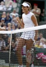Laura Robson is elated after winning.jpg