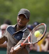 Donlad Young hits a forehand volley during the 2008 French Open.jpg