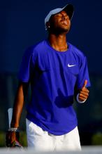 Donald Young is unhappy after getting his serve broken.jpg
