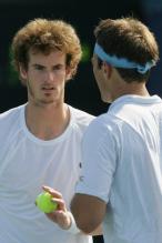 Andy Murray and his doubles partner Ross Hutchins.jpg